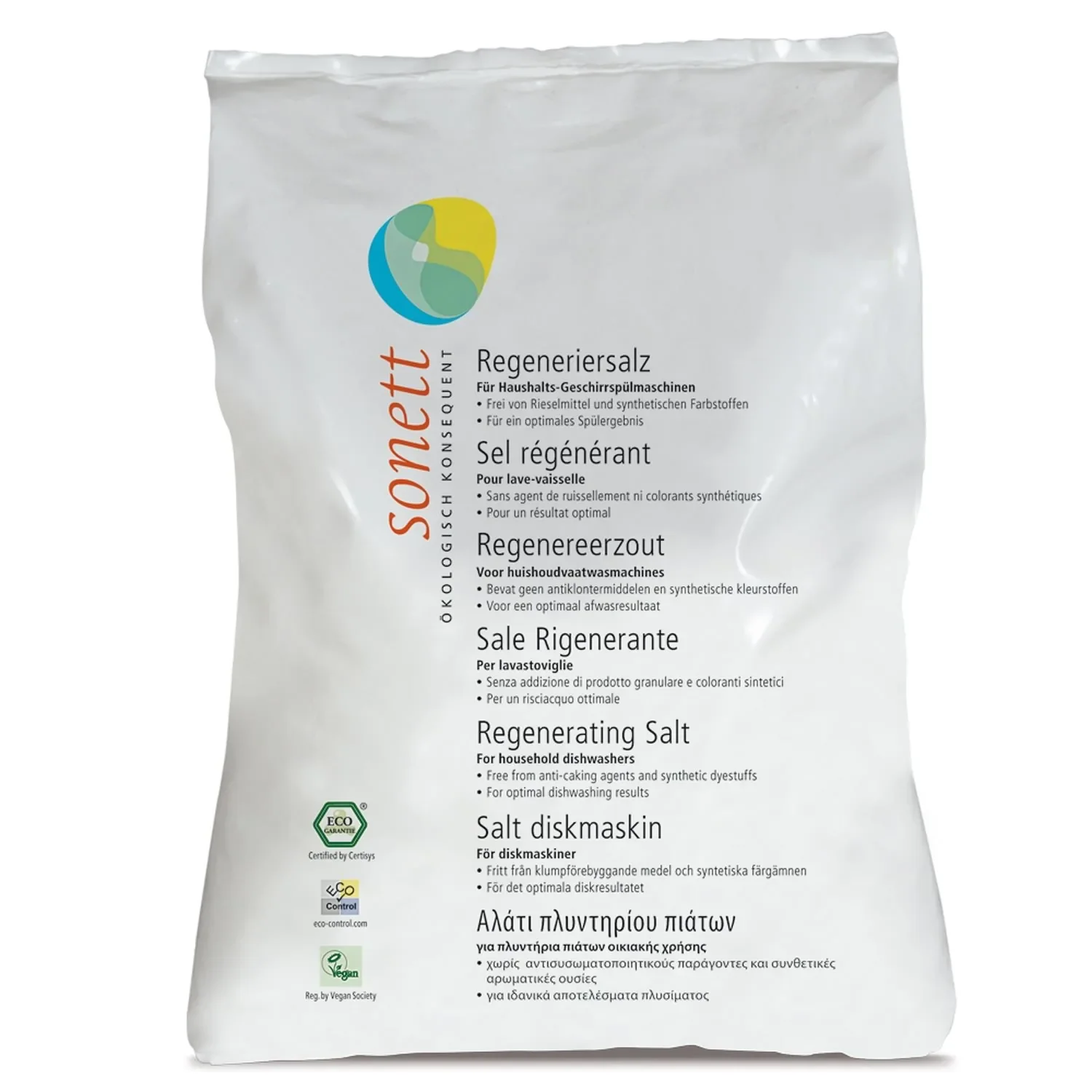 "Sel régénérant lave-vaisselle 2 x 2 kg, Sel lave-vaisselle, Sel adoucisseur lave-vaisselle image"