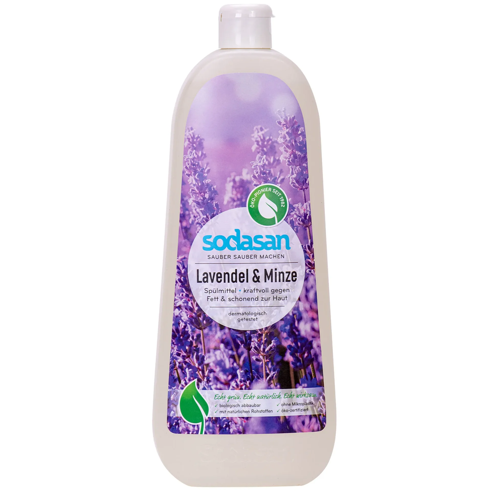 "Liquide vaisselle lavande menthe 1 Liter, nettoyant vaisselle lavande image"