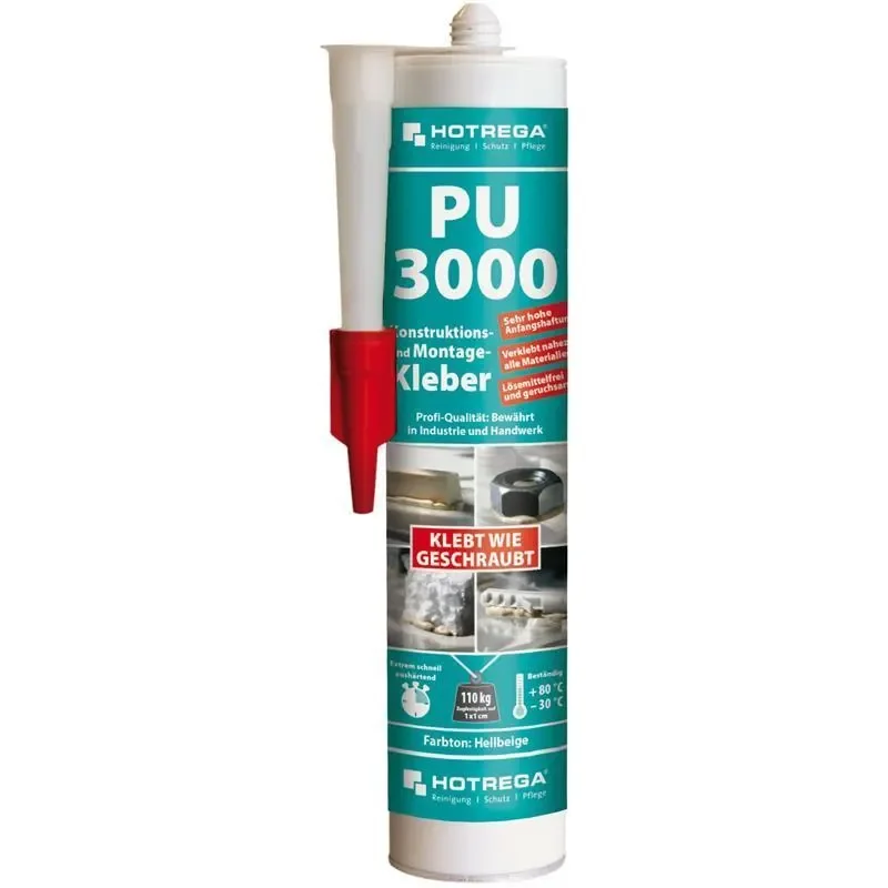 "Colle de construction, Colle de montage, Colle polyuréthane, 5 x 310 ml image"