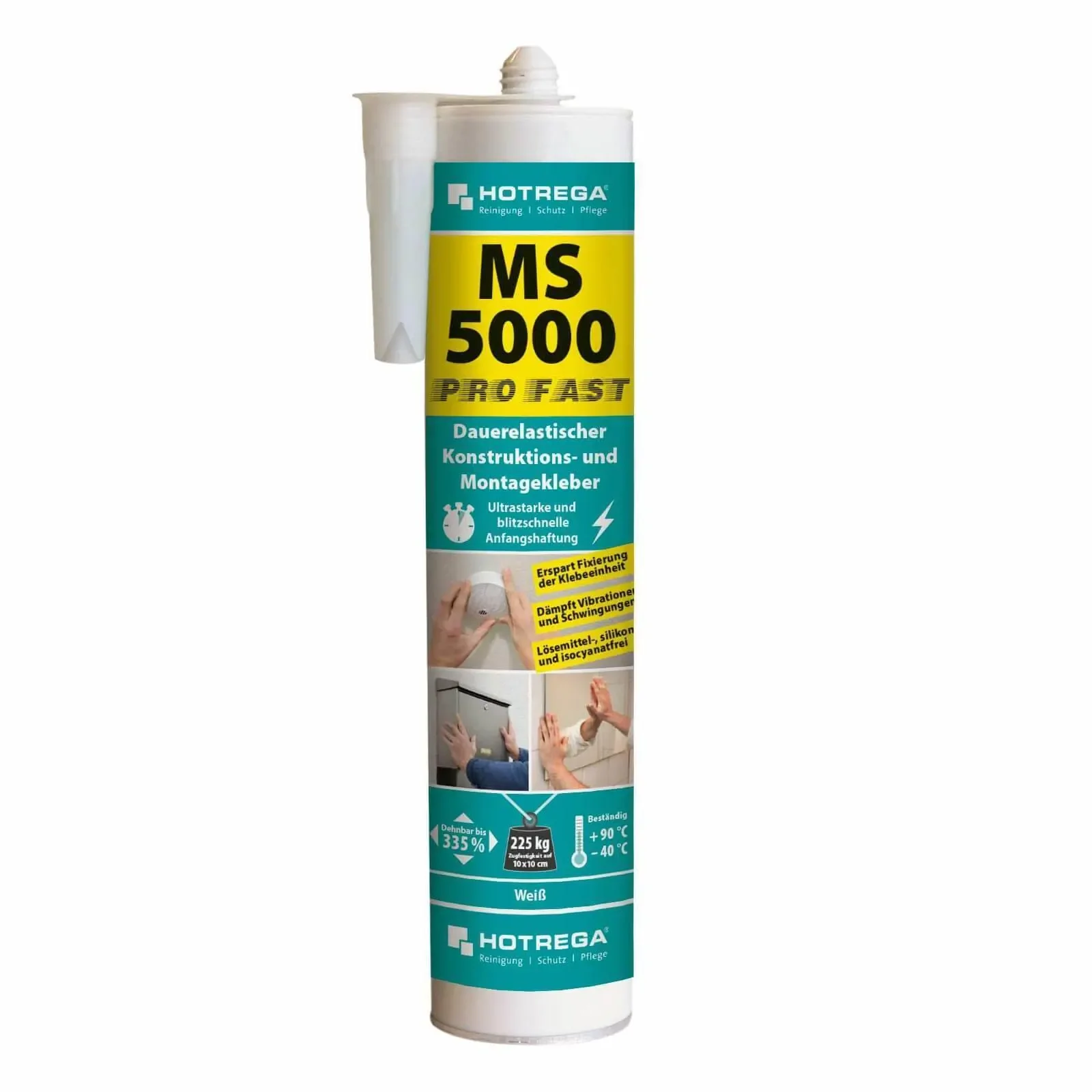 "Colle de construction, Colle de montage, 5 x 290 ml, colle flexible image"