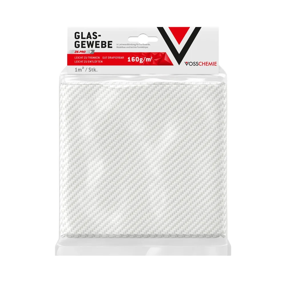 "Tissu de verre 160 g/m², fibre de verre, renfort fibre de verre, 1,0 m² image"