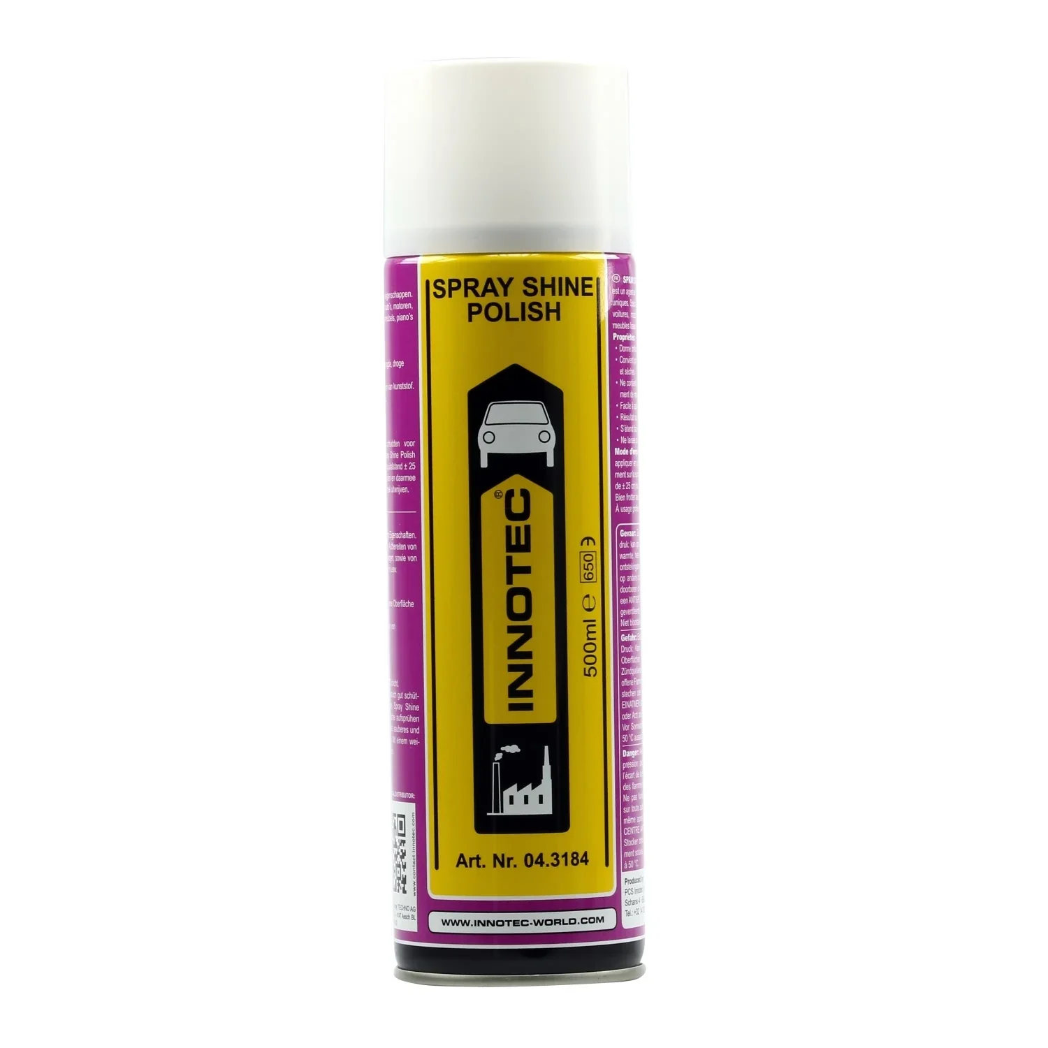 "Polish voiture, polish carrosserie, spray polish, 3 x 500 ml image"