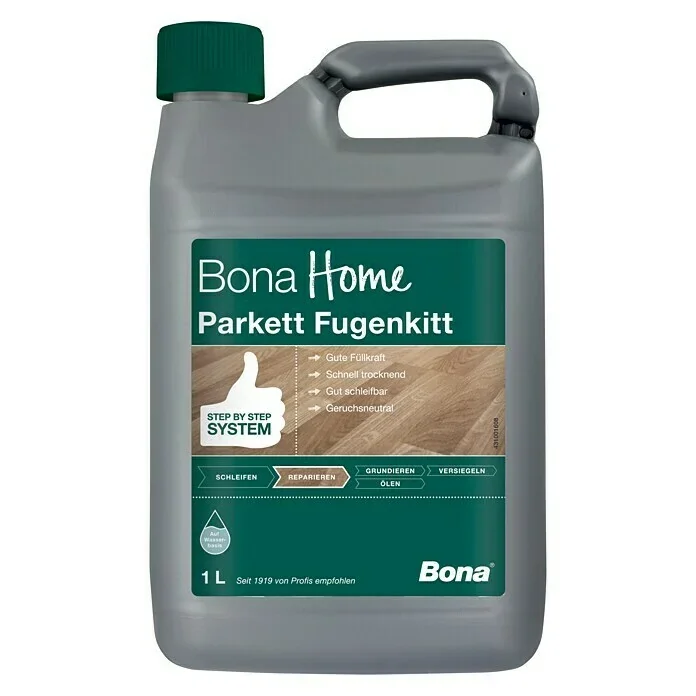 Mastic parquet 1 Liter, mastic à parquet, rebouche parquet