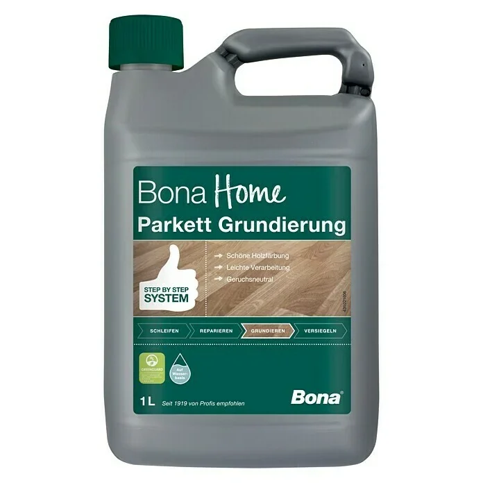 "Primaire parquet, primaire à l'eau, BONA Home 1 litre, pour parquets bois image"