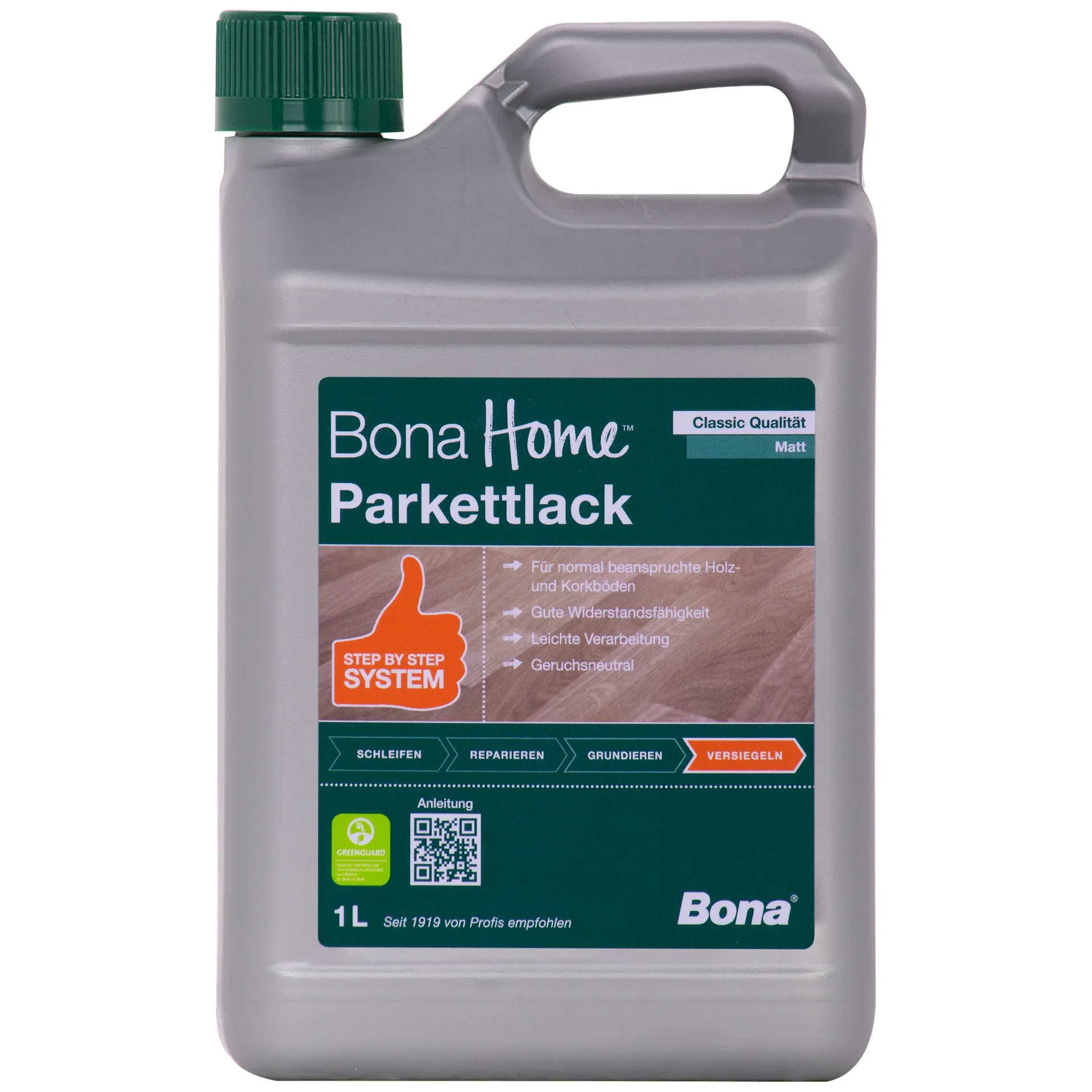 "Vernis parquet 1 Litre, mat, pour bois intérieur image"
