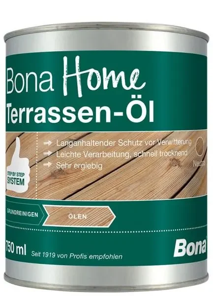 "Huile terrasse, huile pour terrasse bois, 2,5 Liter, huile neutre image"