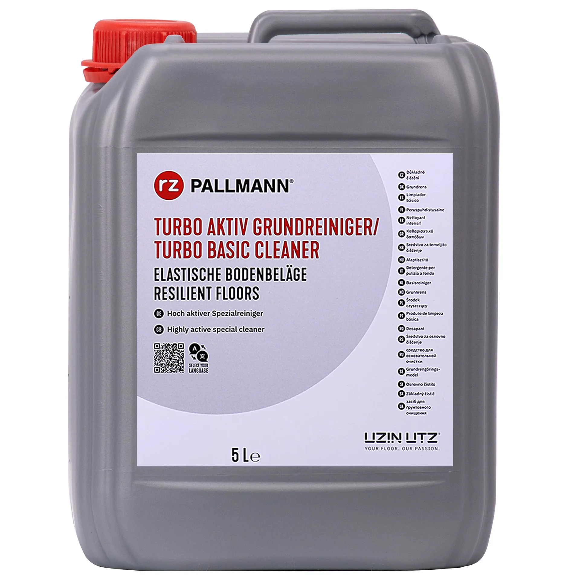 "Nettoyant intensif sol souple 5L, nettoyant puissant sol élastique, décapant sol souple image"
