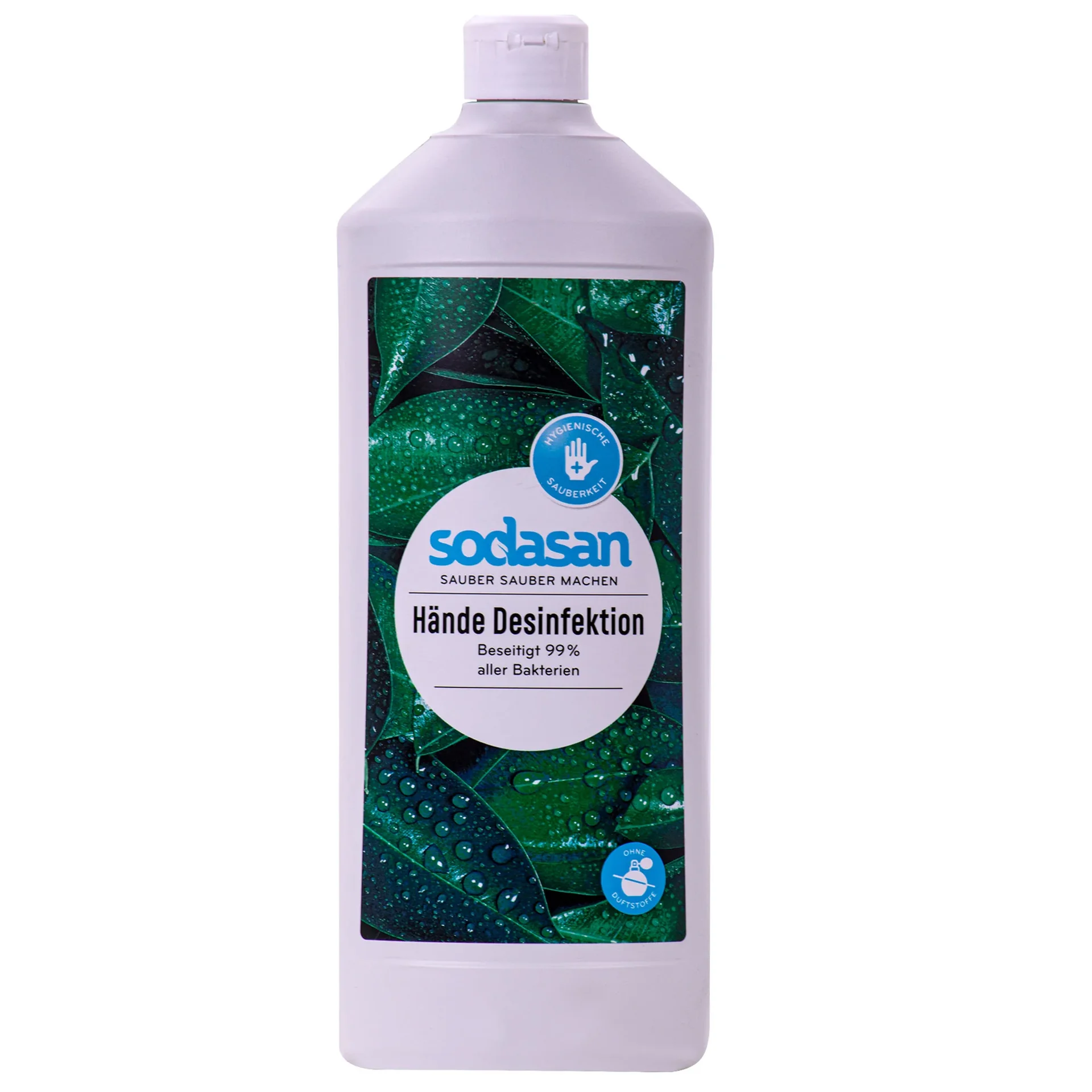 "Désinfection mains 1 litre, recharge, solution hydroalcoolique, Flasche PE image"