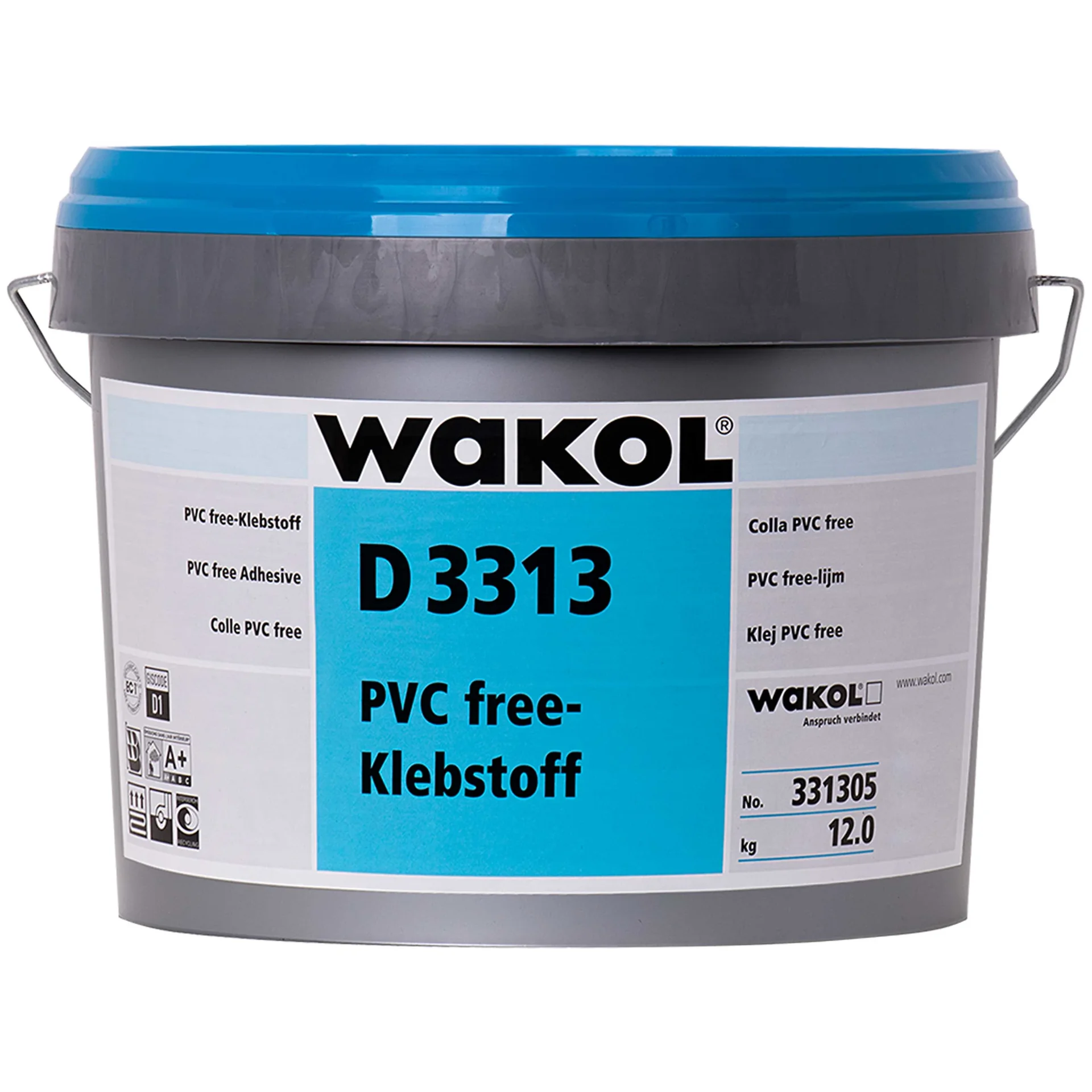 "WAKOL D 3313 Colle sans PVC 12kg image"