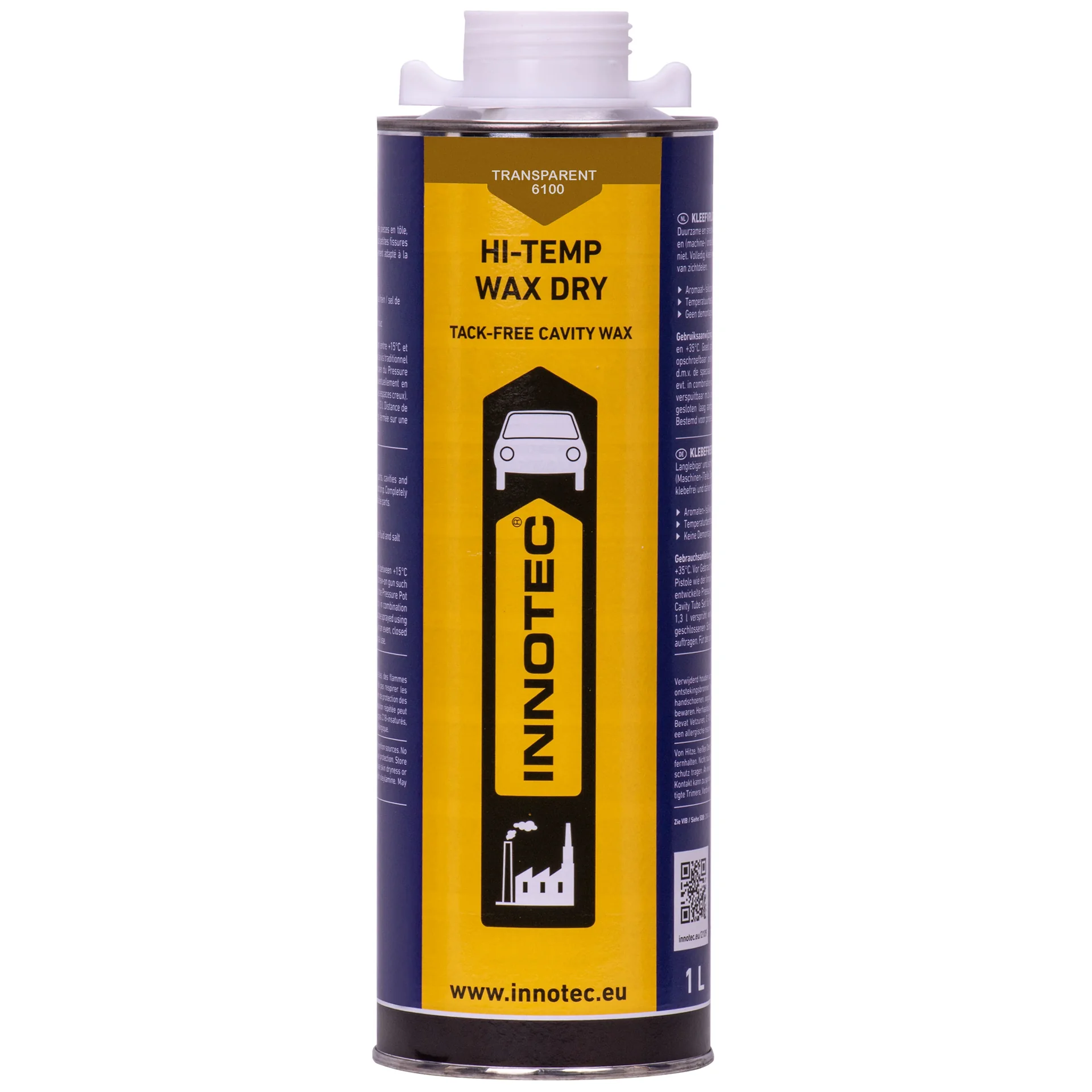 "Protection soubassement transparent, cire haute température, 1 Liter, protection anti gravillon transparent image"