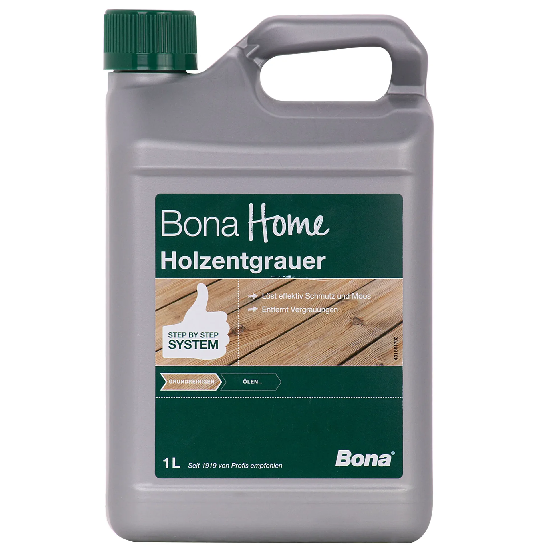 "Dégrippant bois 1 Liter, Nettoyant bois, Nettoyage terrasse bois image"