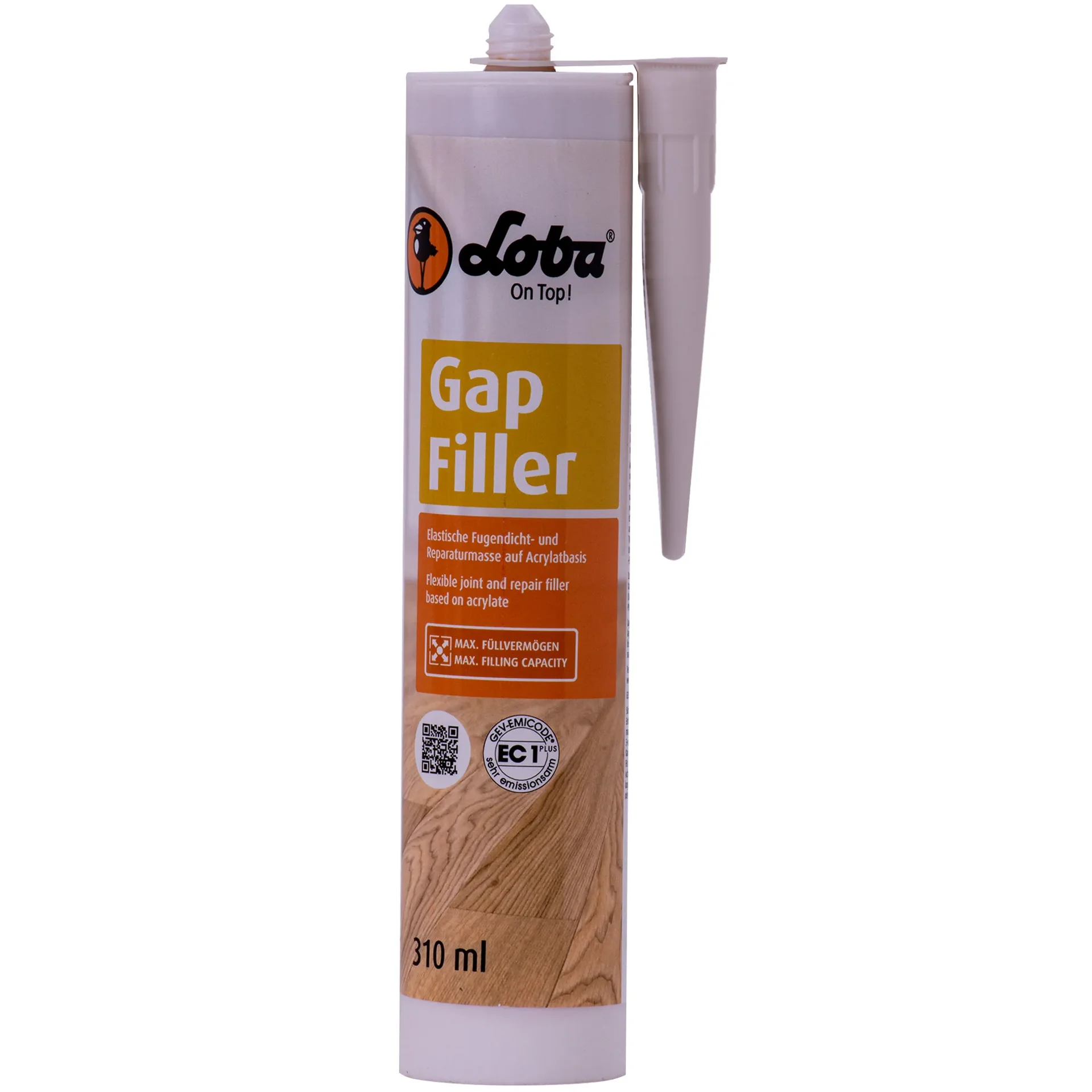 "Mastic bois blanc, Pâte à bois blanche, Mastic pour parquet blanc, Comblement fissures parquet image"