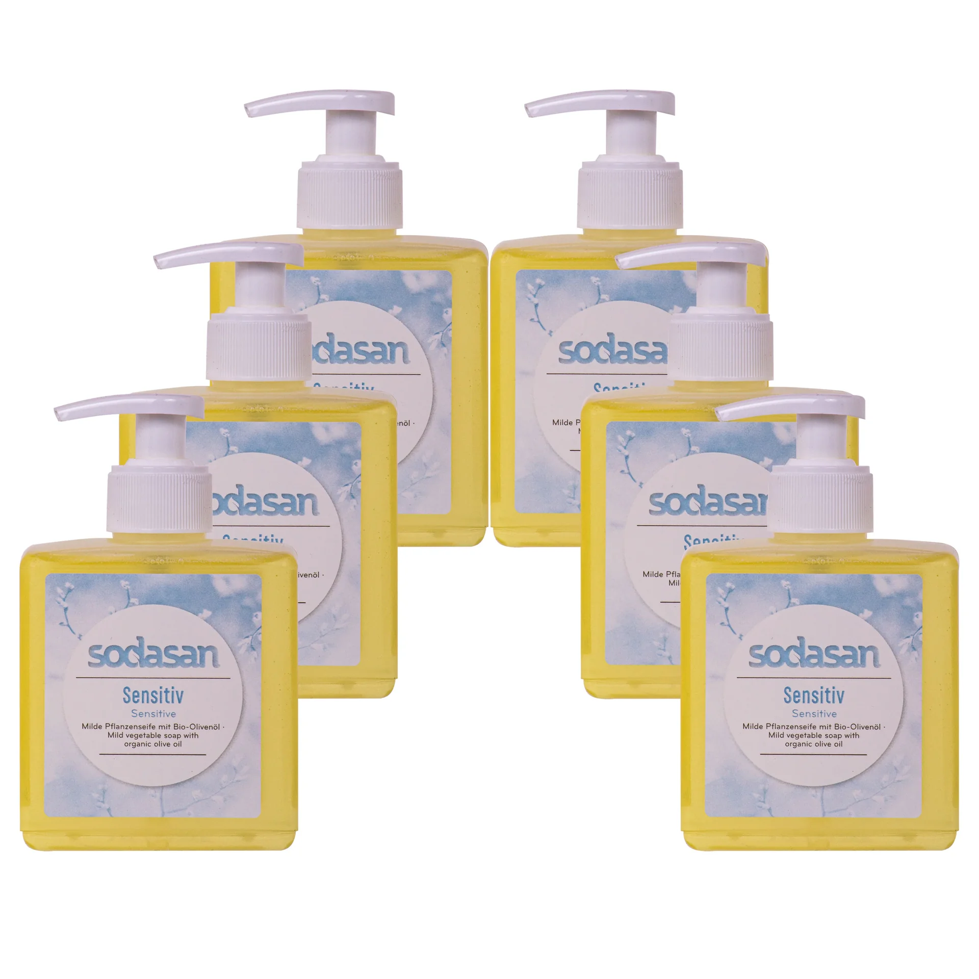 "Savon liquide mains, 6 x 300ml, savon liquide, savon peau sensible, savon végétal image"