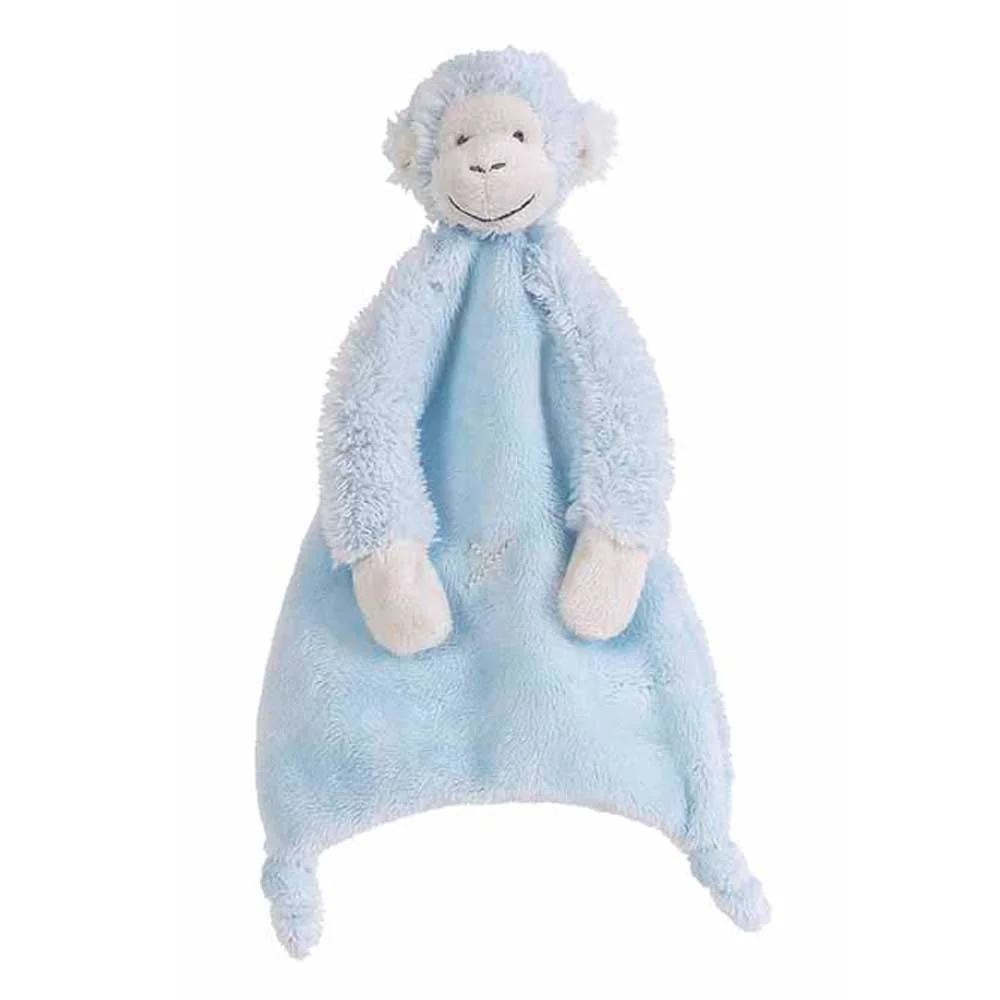 "Happy Horse Bébé Doudou Singe Mickey bleu image"