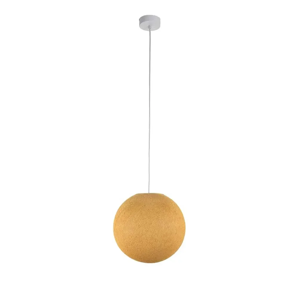 "Cousin Paul suspension boule petite incl. douille moutarde image"