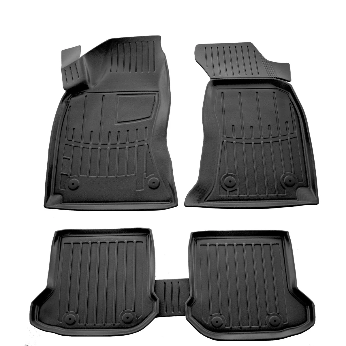 "Tapis de sol Audi A4 B5, Tapis 3D Caoutchouc, sur mesure (1994-2001) image"