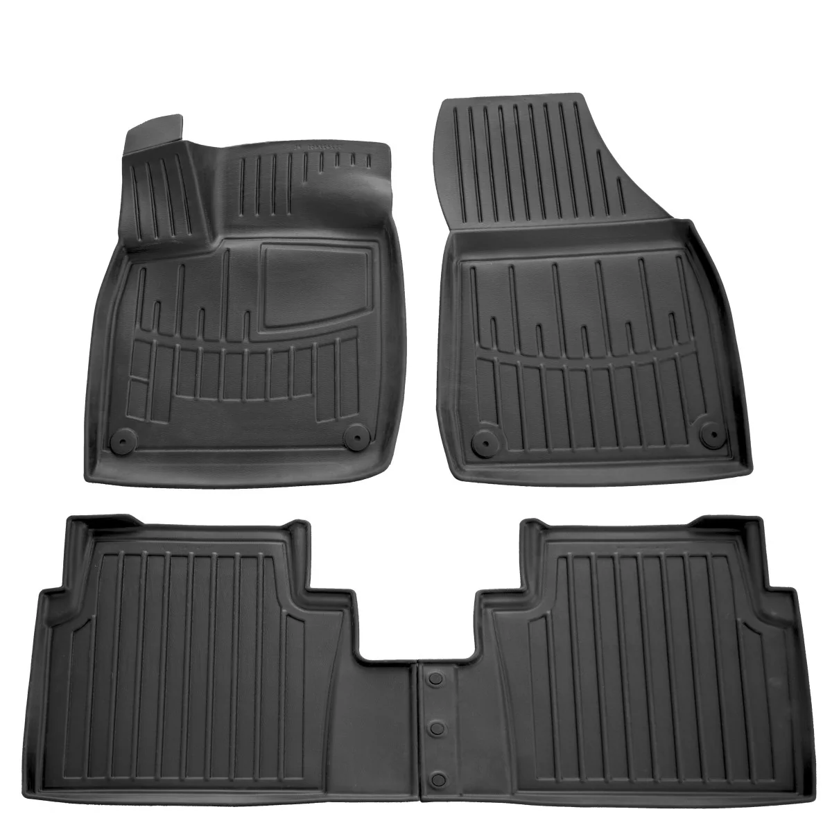 "Tapis de sol voiture 3D, Audi Q5 e-tron (2021-...), 6/7 places, tapis voiture en caoutchouc image"