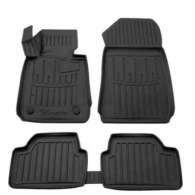 Tapis sol BMW 1 (E87) 3D sur-mesure, caoutchouc (2004-2011)