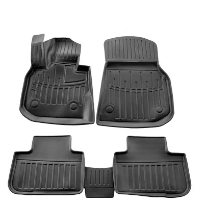 "Tapis de sol voiture, 3D caoutchouc BMW X4 G02, sur mesure, passgenau image"
