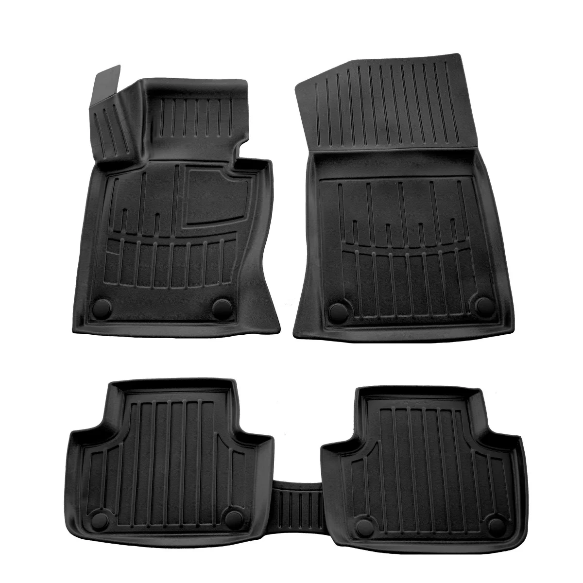 "Tapis de sol BMW X3 E83, tapis caoutchouc 3D, passgenau (2004-2010) image"