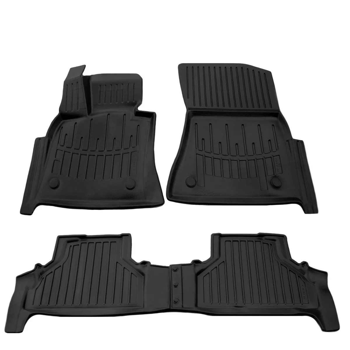 "Tapis sur mesure BMW X6 E71 (2008-2014) - 3D caoutchouc antidérapant image"