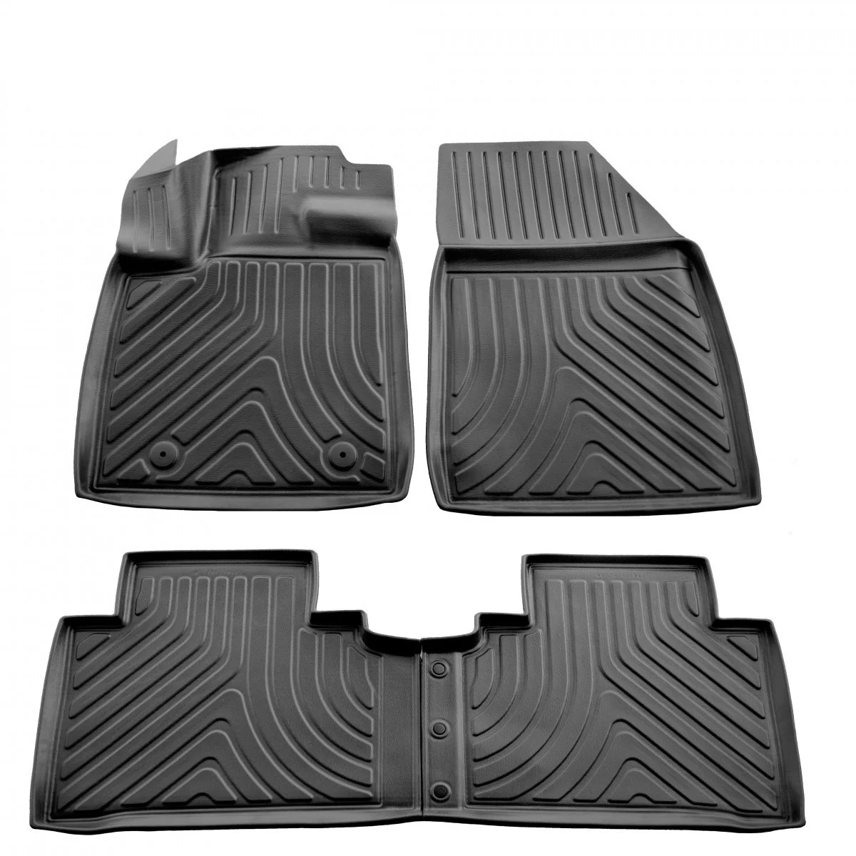 "Tapis de sol 3D sur mesure BYD Atto 3 en caoutchouc image"