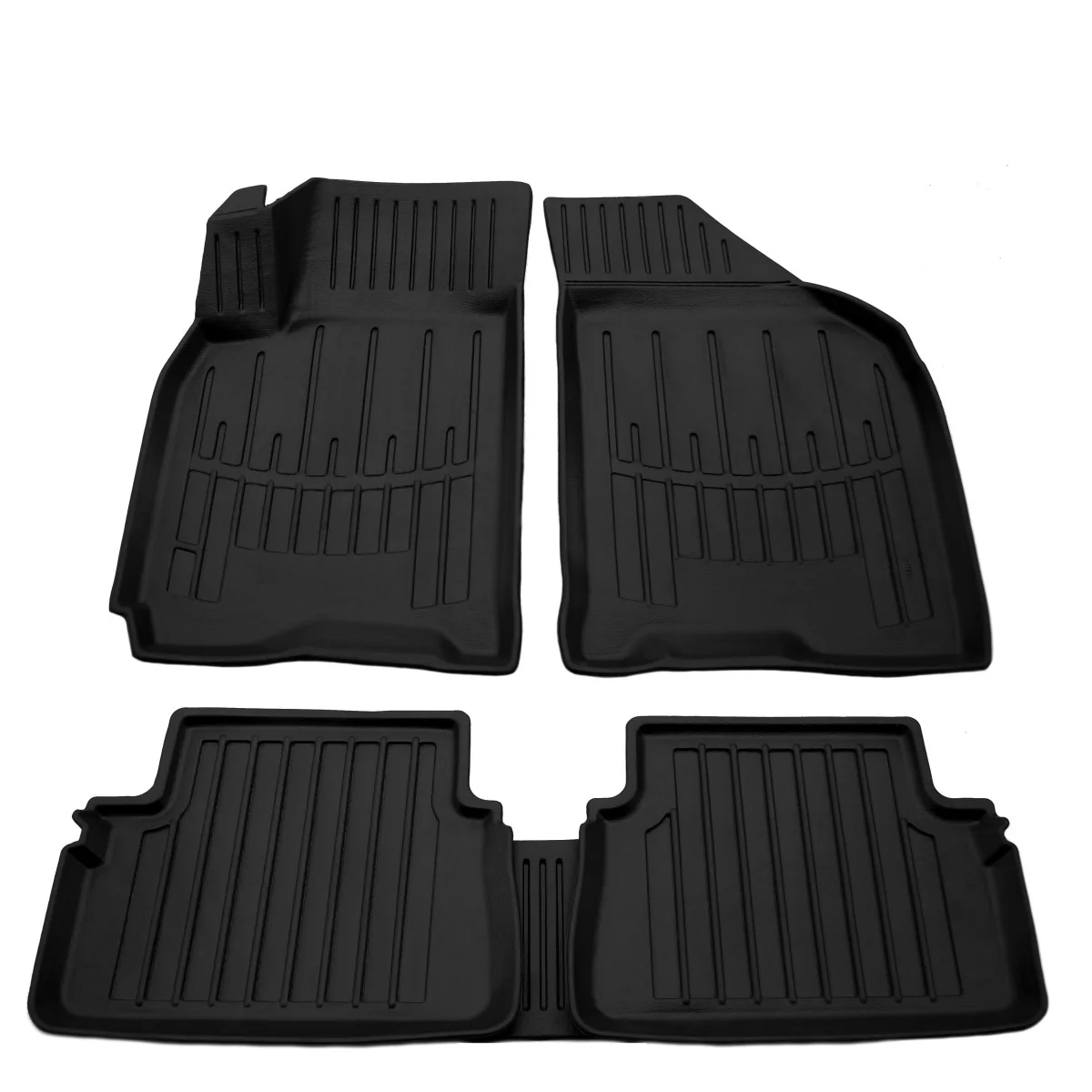 "Tapis de sol voiture 3D, Tapis de sol auto, Sur Mesure Chevrolet Lacetti 2004, Caoutchouc image"