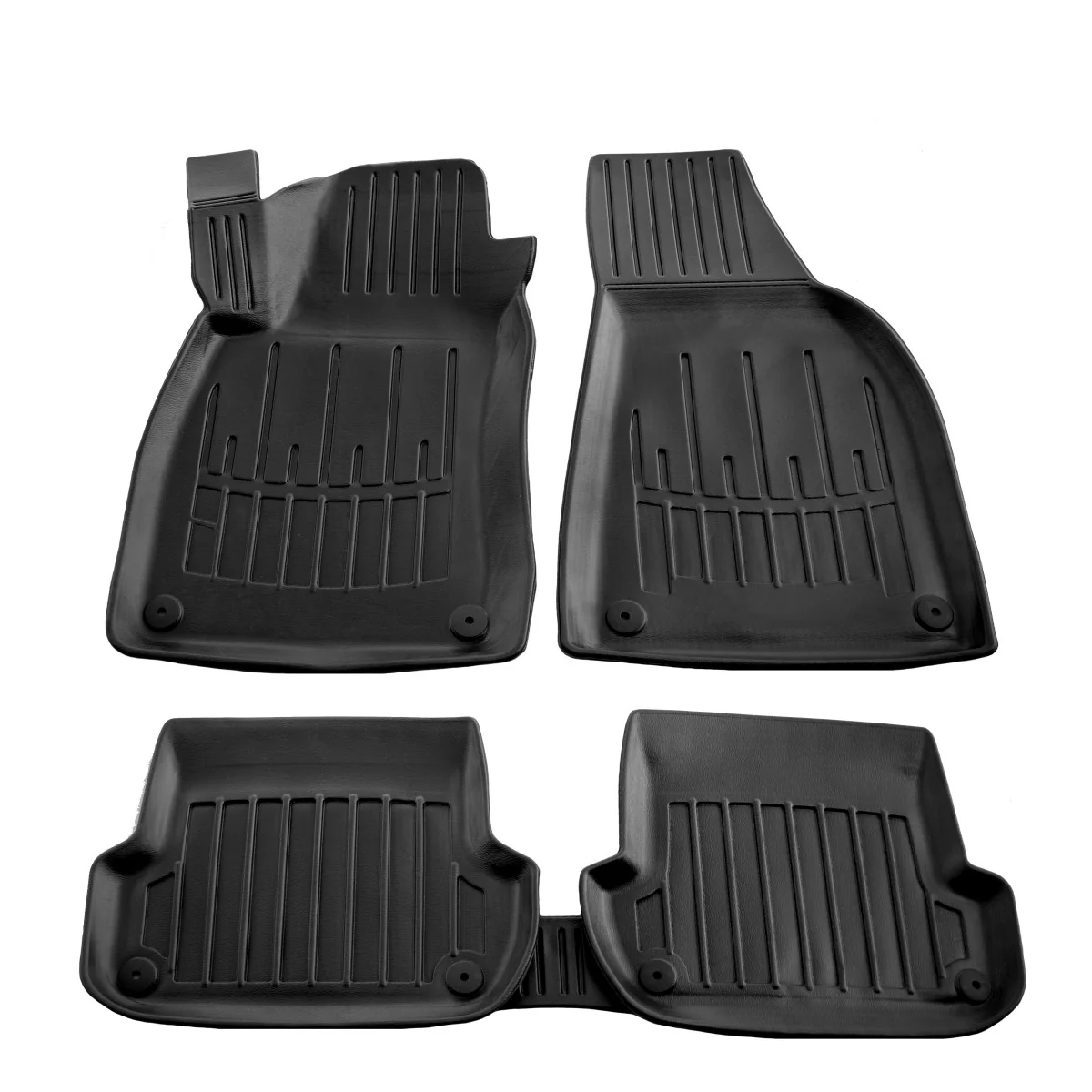 "Tapis de sol voiture, Audi A4 B7 (2004-2008), 3D, Caoutchouc, sur mesure image"