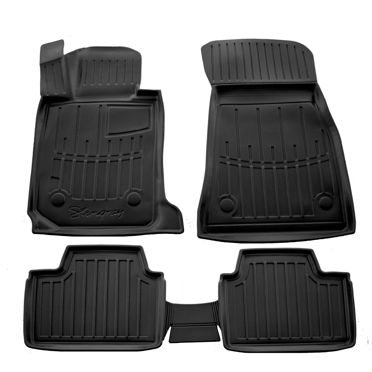 "Tapis de sol voiture, tapis voiture, 3D caoutchouc pour BMW F31/2011-2019, sur mesure image"
