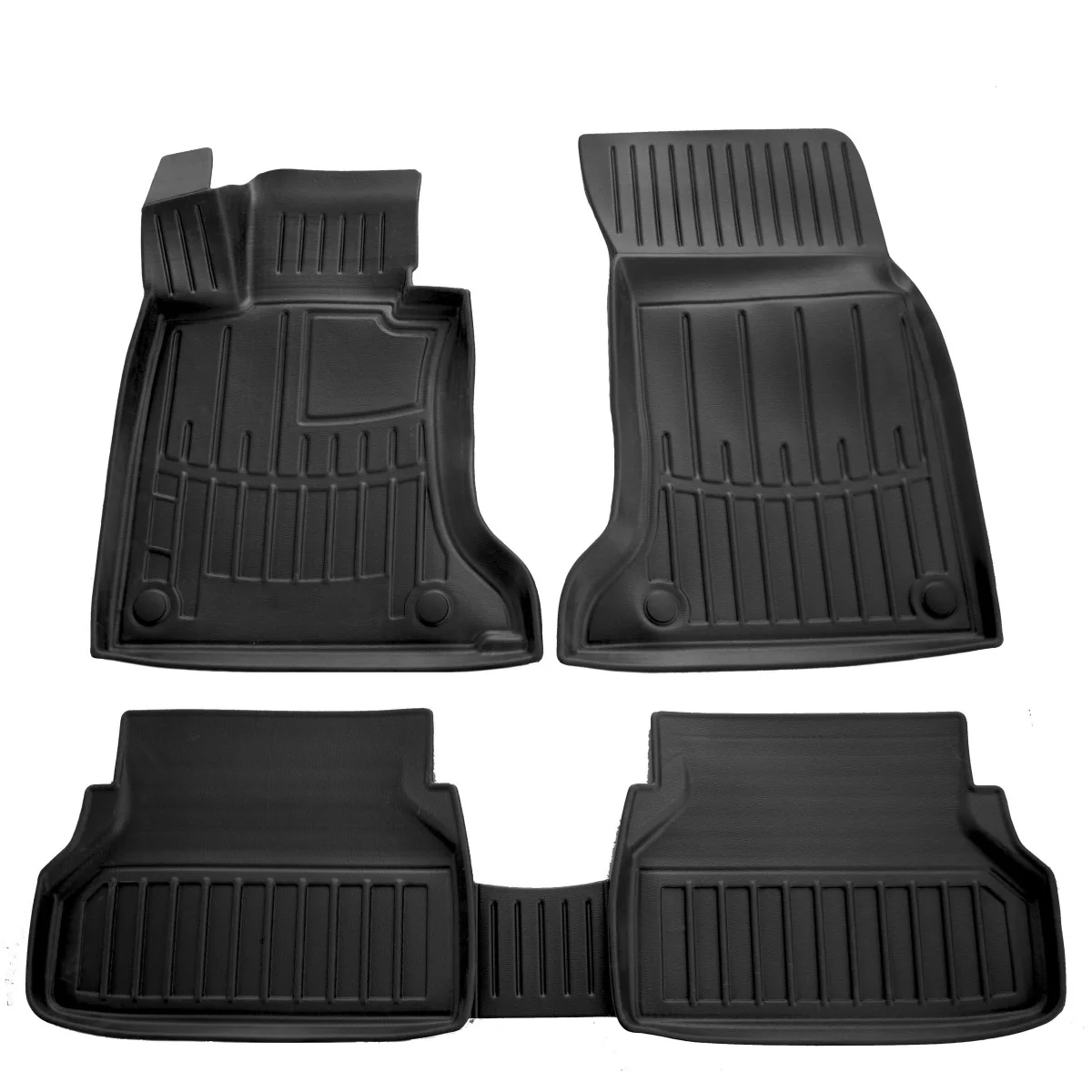 Tapis de sol BMW E61, 3D caoutchouc, sur mesure, protection sol BMW E61, 2003-2010