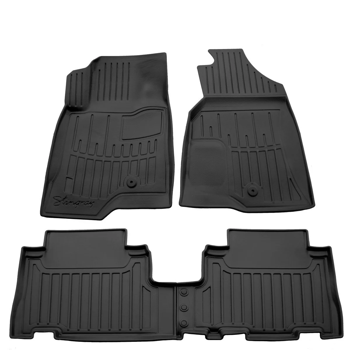"Tapis de sol voiture, 3D caoutchouc, sur mesure, pour Chevrolet Captiva (2006-2011) image"