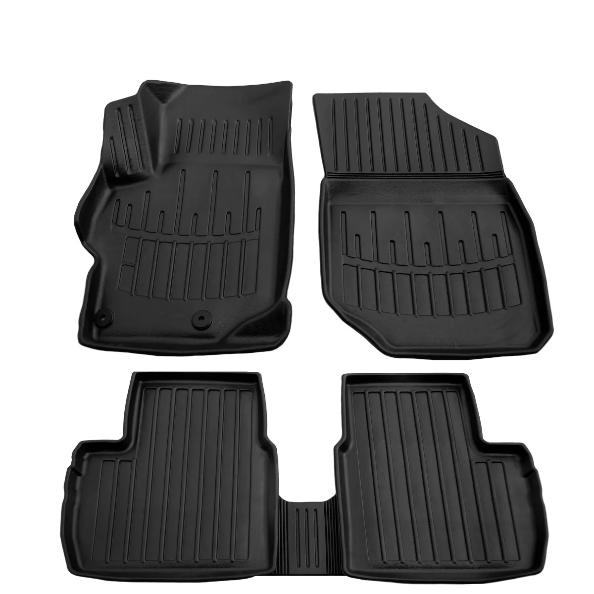 "Tapis de sol voiture 3D, tapis en caoutchouc pour pieds Citroën C-Elysse (2012-...), ajusté image"