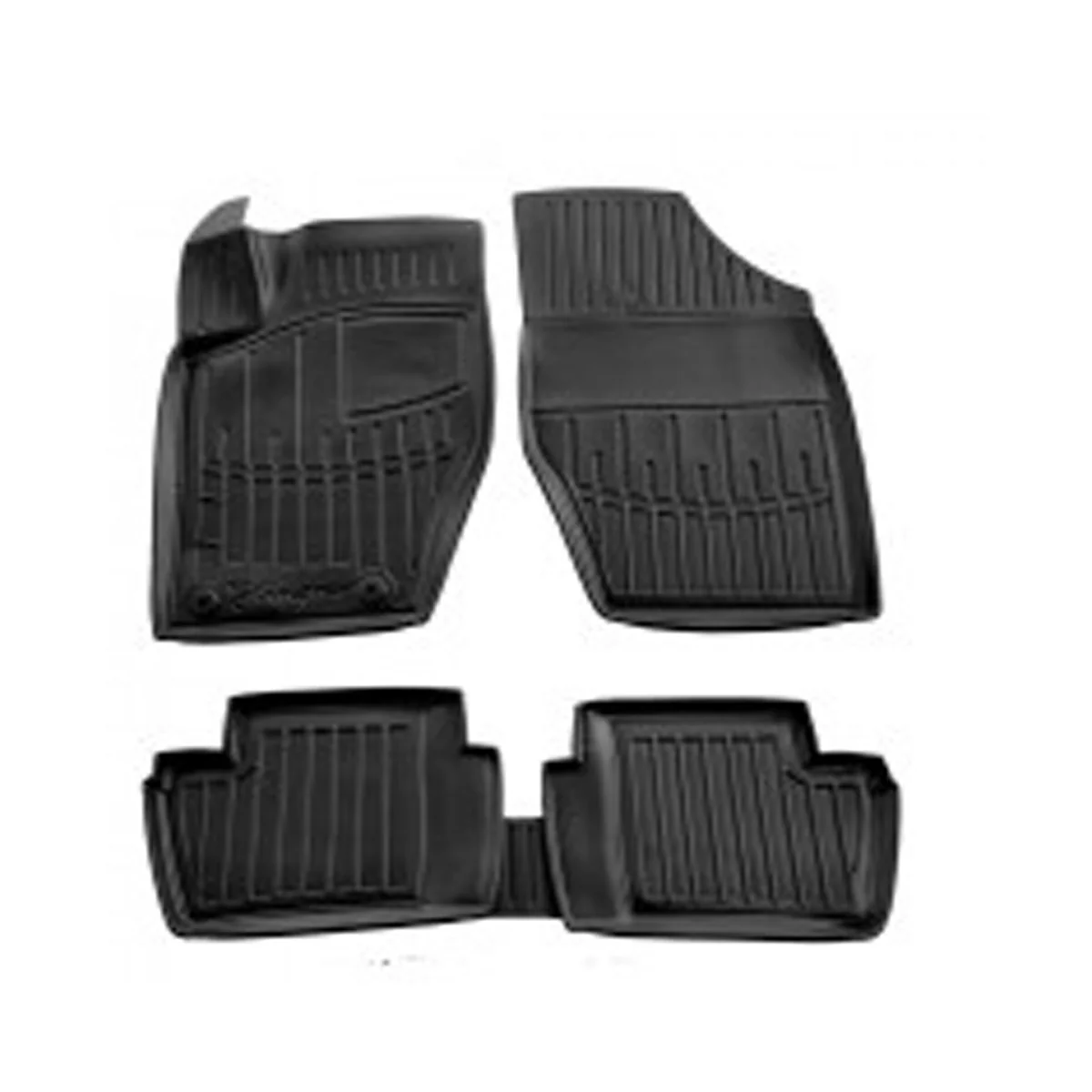 "Tapis de sol voiture, tapis voiture caoutchouc, 3D auto, sur mesure Citroën C4 (2004-2010) image"