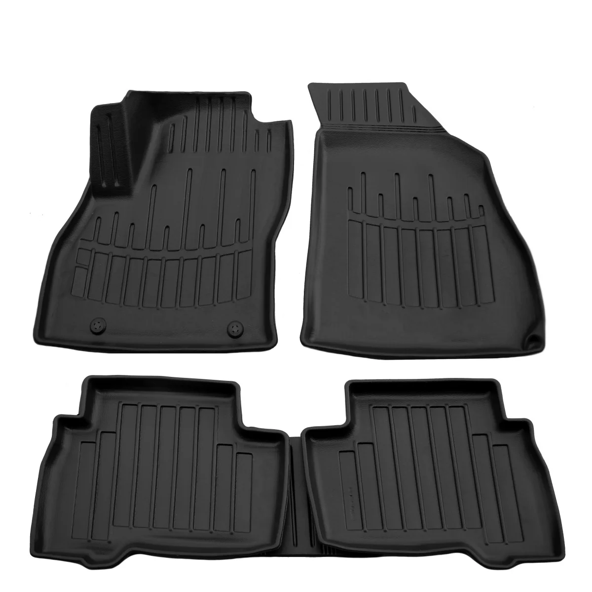 "Tapis de sol voiture, tapis voiture sur mesure, 3D pour FIAT Qubo (2008-...), tapis auto image"