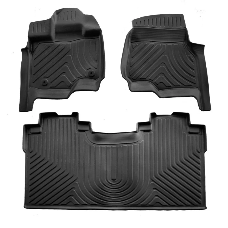 "Tapis de sol auto, 3D sur mesure pour FORD F-150 Crew Cab (2014-2021) image"