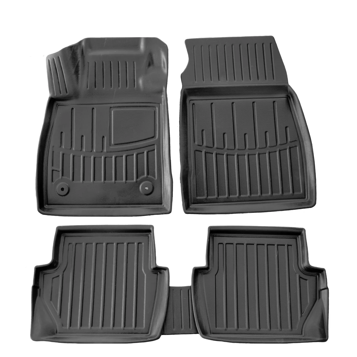 "Tapis de sol auto, tapis Ford Fiesta 3D (2017-...), sur mesure, sans odeur, antidérapant image"