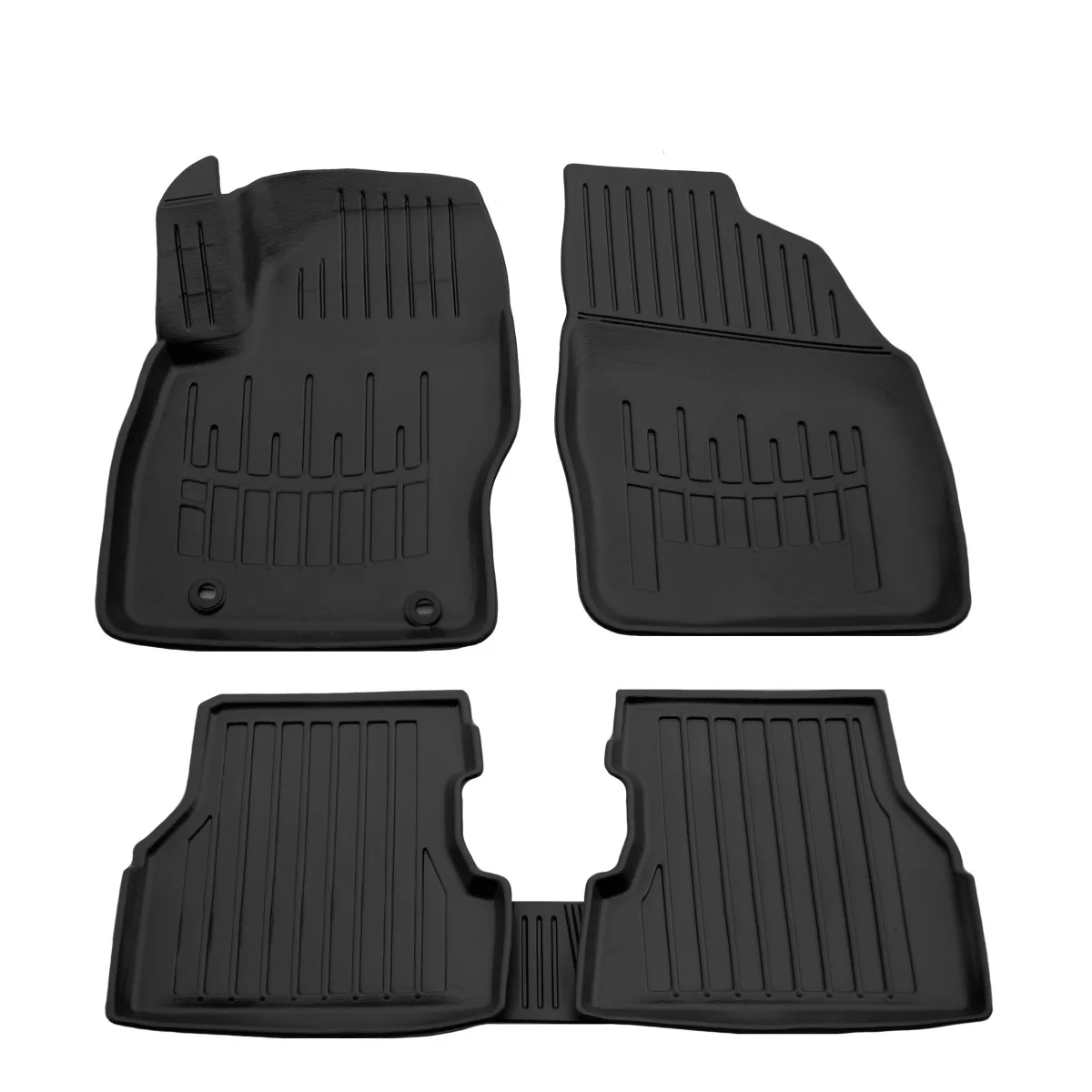 "Tapis de sol 3D en polyuréthane pour Ford Focus II (C307) 2004-2011 sur mesure image"