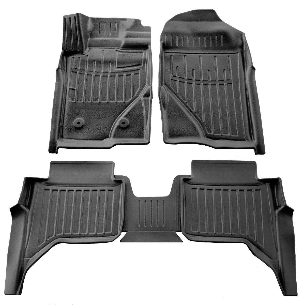 "Tapis de sol voiture, 3D, pour FORD Ranger (P703) (2022-...), sur mesure, en polyuréthane image"