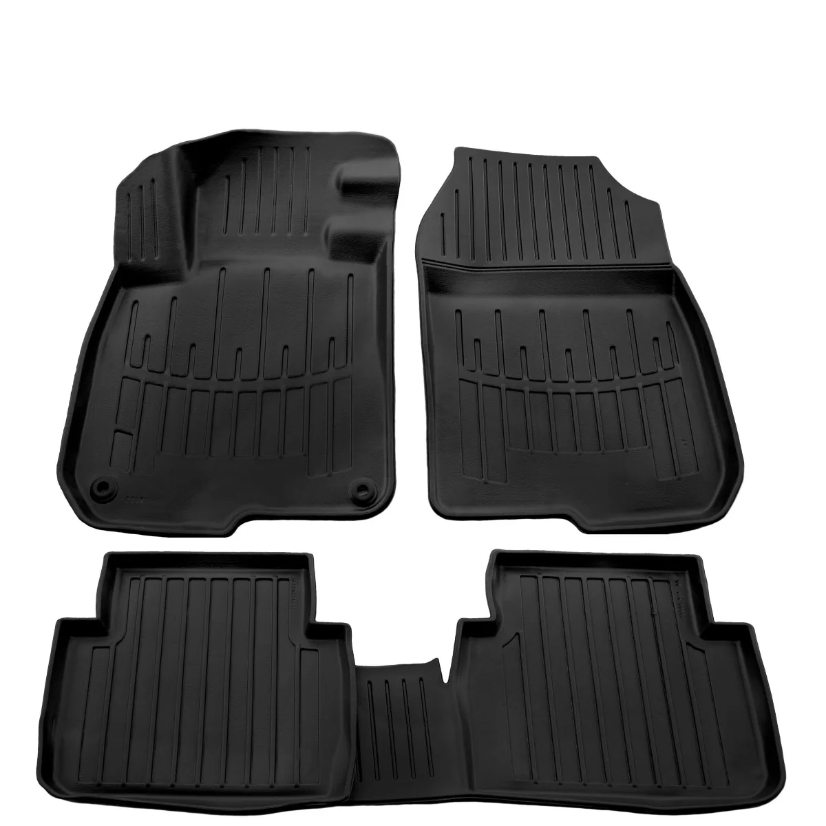 "Tapis de sol voiture, tapis voiture 3D pour HONDA CR-V V (2017-2023), passgenau, avec bords hauts image"