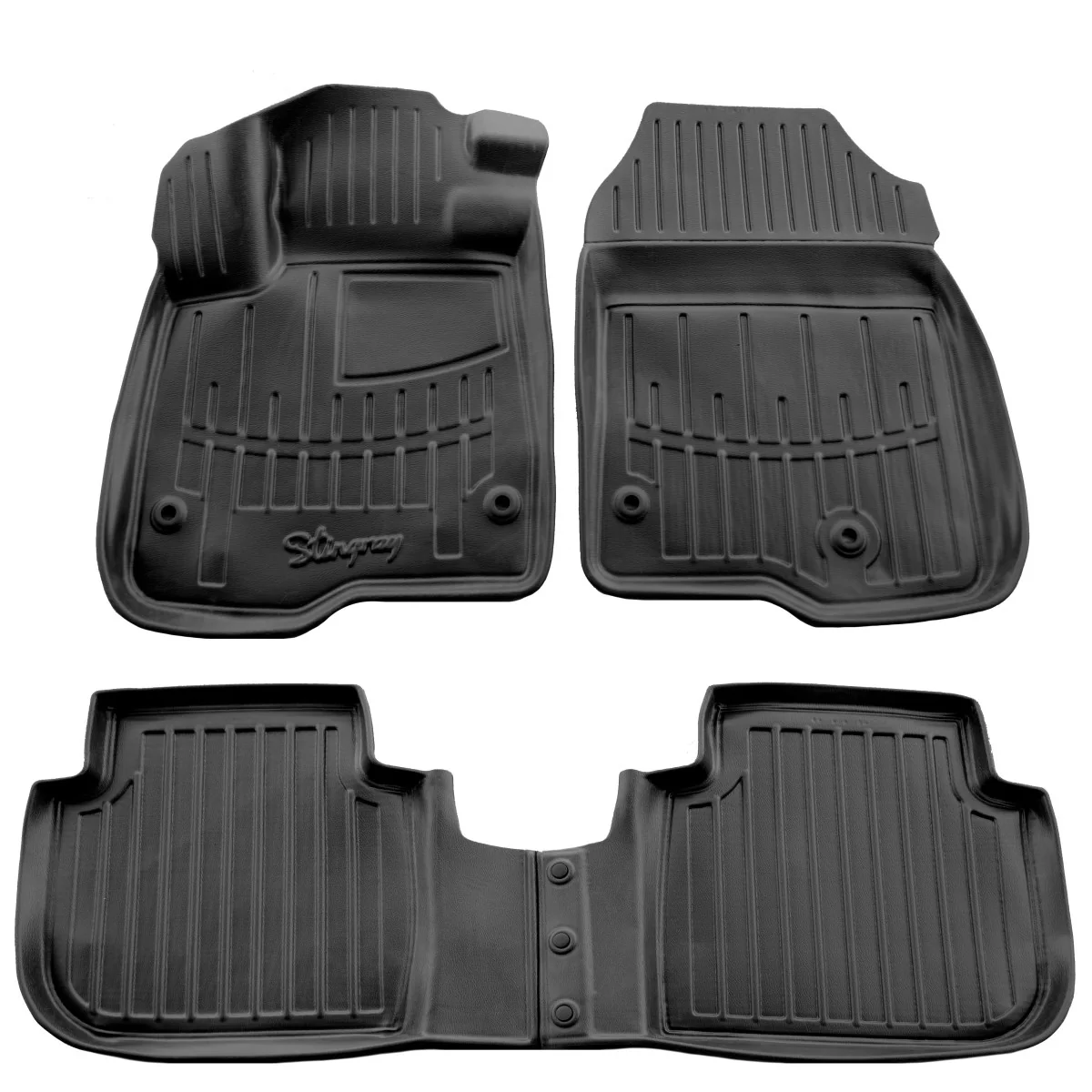 "Tapis de sol voiture, Set 3D pour HONDA CR-V VI (2023-...), tapis auto passgenaue image"
