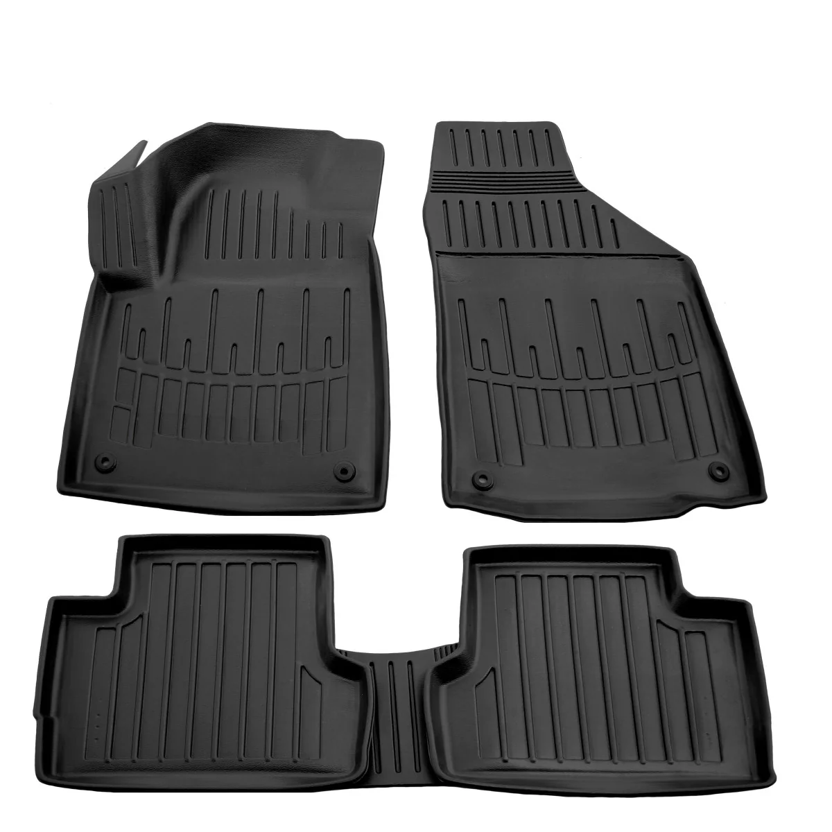 "Tapis de sol voiture, Jeep Cherokee KL (2013-2021), 3D, passgenau, rutschfest, tapis voiture image"