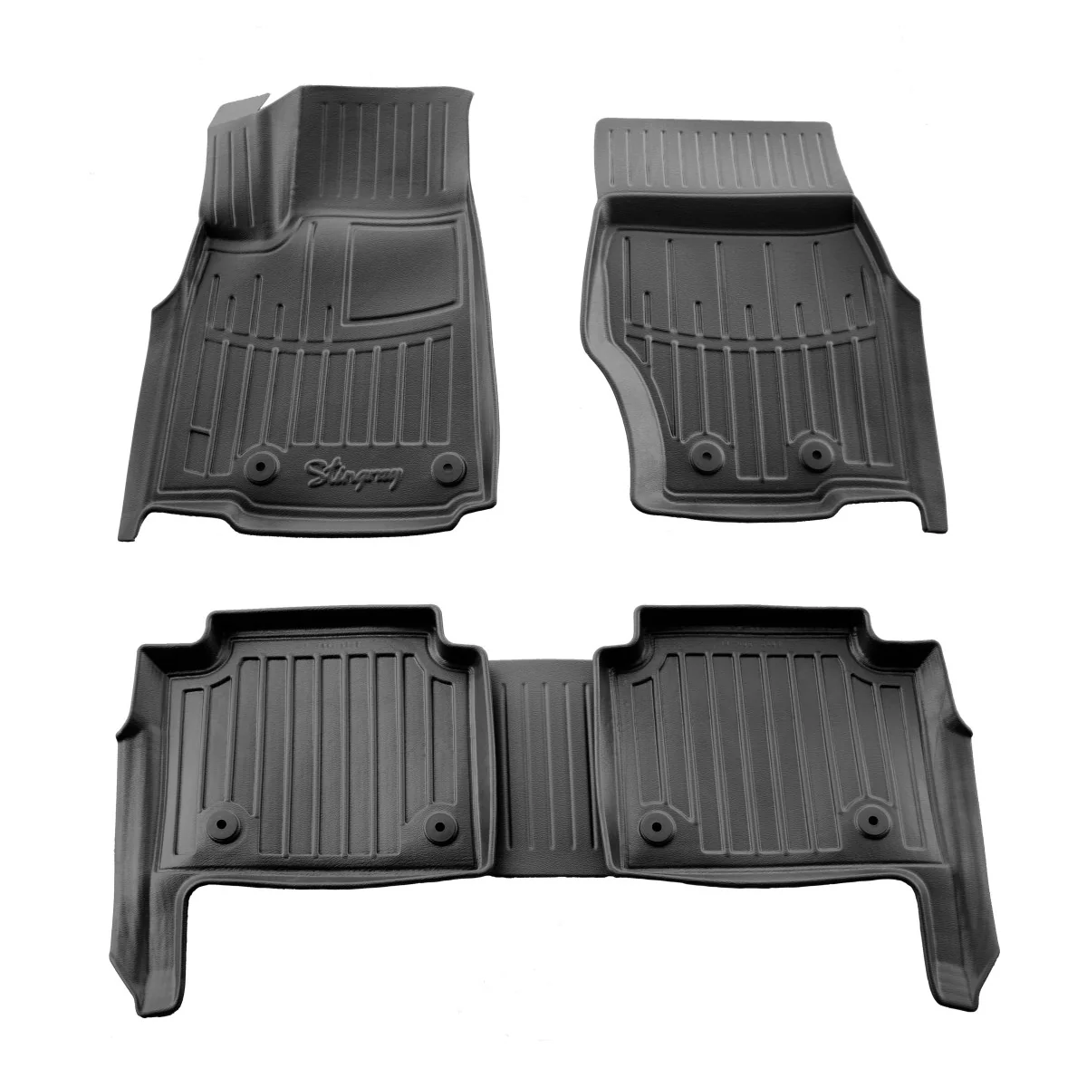 "Tapis de sol Auto 3D, passgenau pour Jeep Grand Cherokee (WL) (2021-...) 5 places, inodore image"