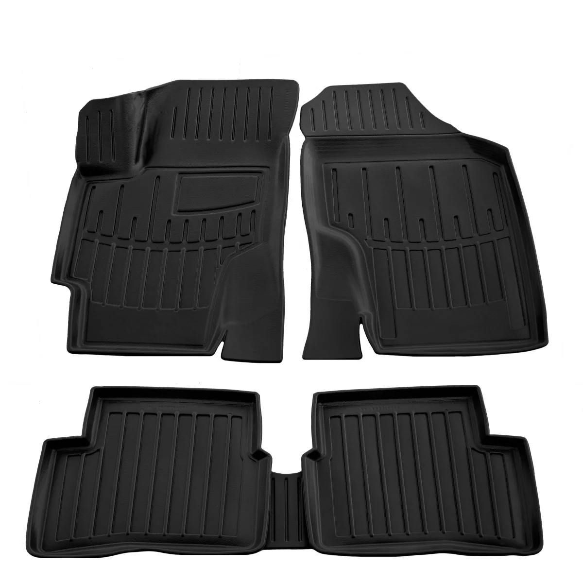 "Tapis de sol auto 3D sur mesure pour KIA Rio II (2005-2010) image"