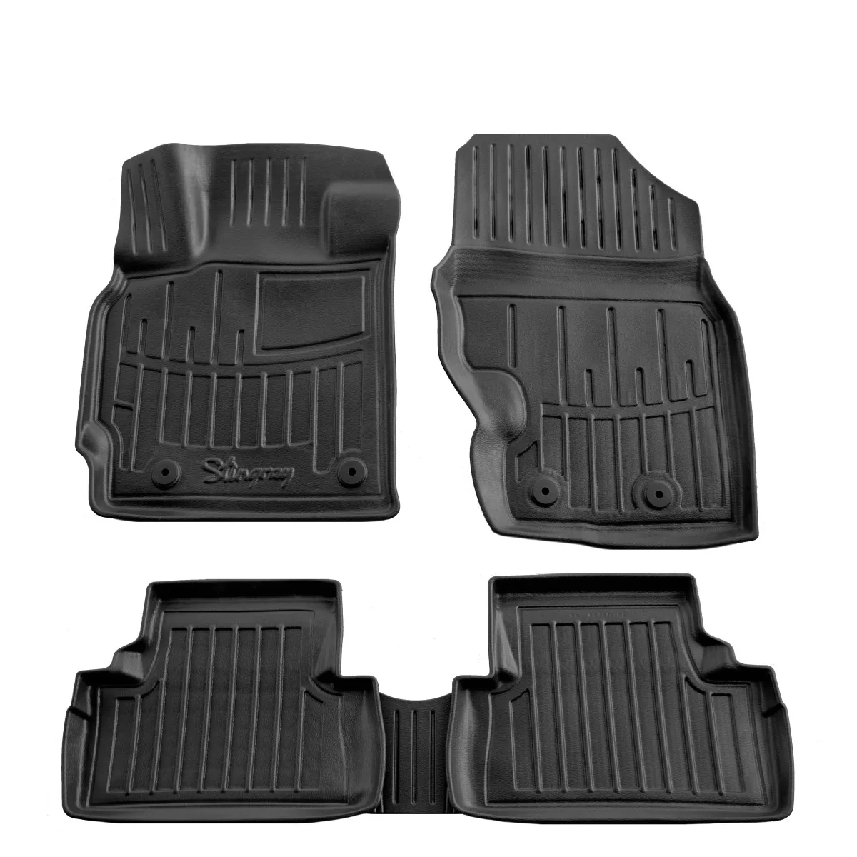 "3D pour MAZDA CX-7 (2006-2012), passgenaue Autofußmatten, côtés hauts image"