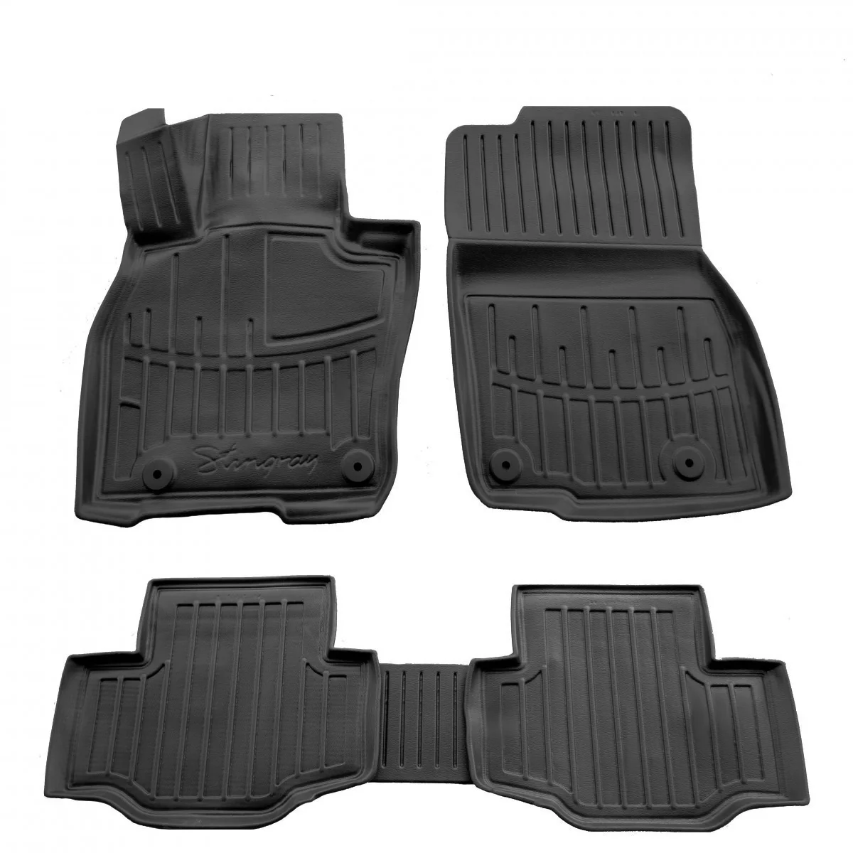 "Tapis de sol voiture, pour MAZDA CX-90 (KK) (2023-...), 3D, sur mesure, en polyuréthane image"
