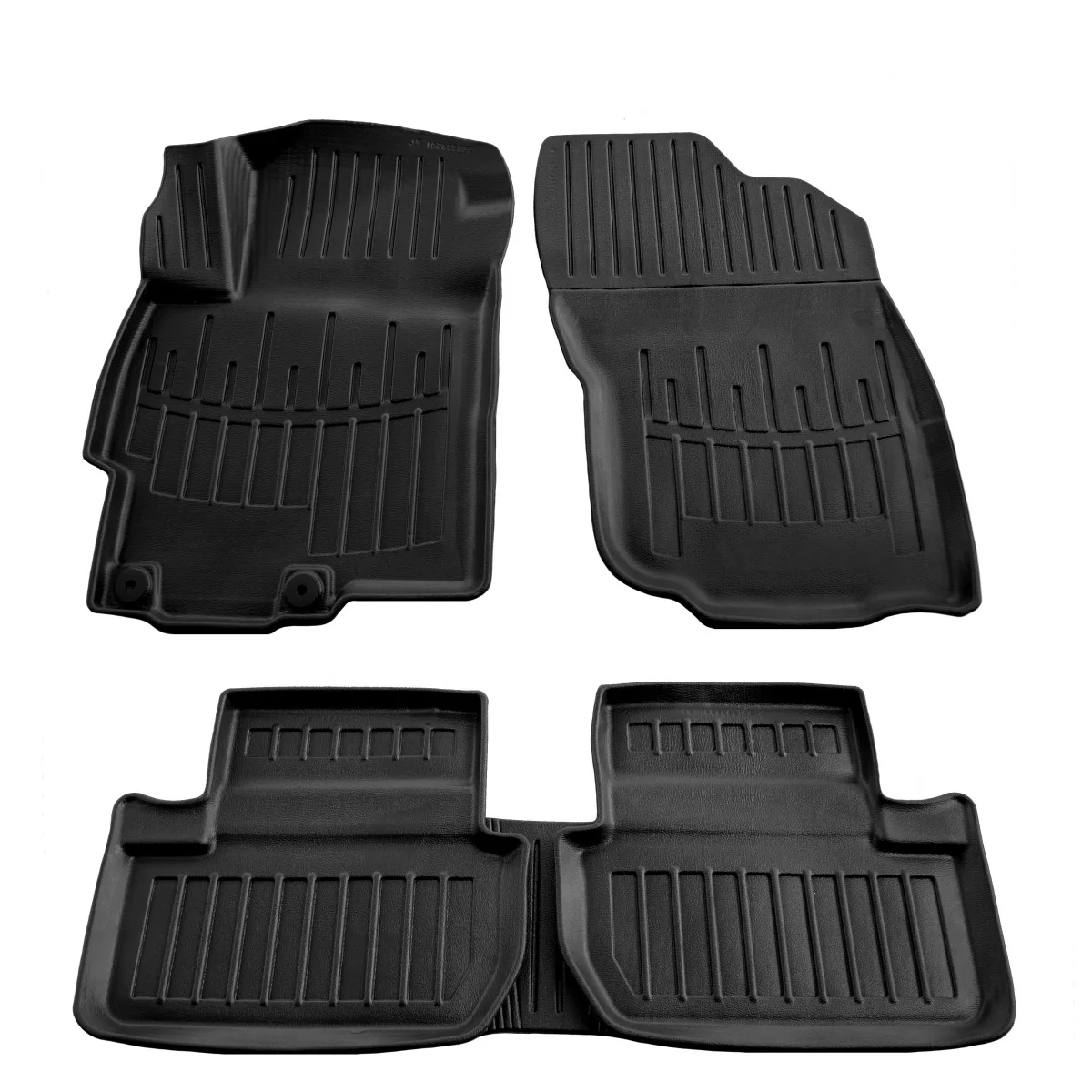 "Tapis auto 3D sur mesure pour MITSUBISHI Lancer X (2007-2015), ajusté image"