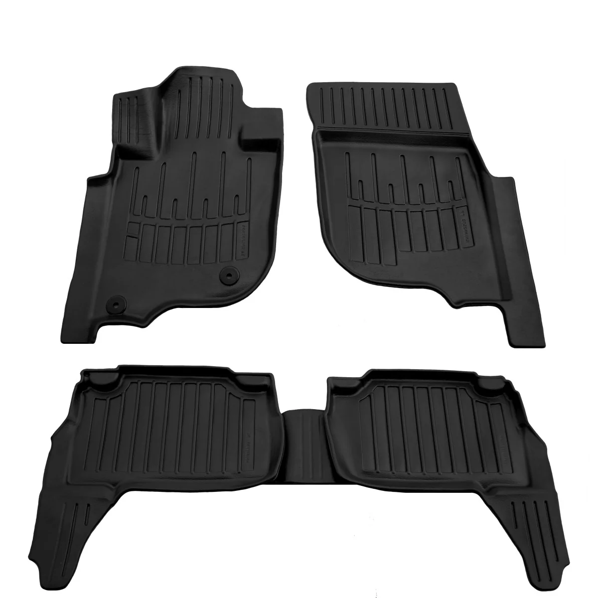 "Tapis sol auto 3D pour MITSUBISHI Pajero Sport III (2015-...), sur mesure, polyuréthane 35 mm image"