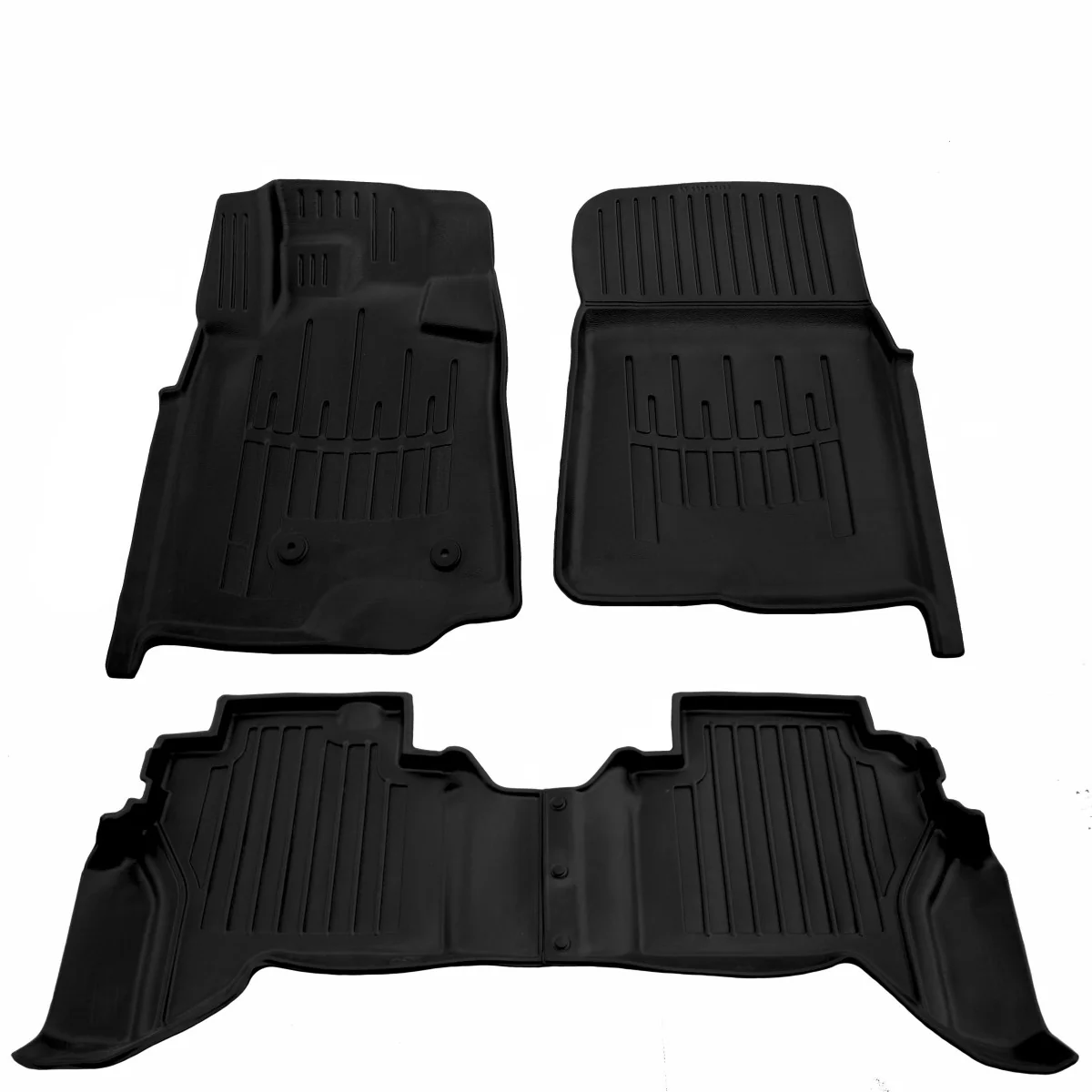 "Tapis de sol voiture 3d, Tapis de sol auto, sur mesure, pour MITSUBISHI Pajero Wagon IV (V80) (2006-...), Tapis voiture caoutchouc image"