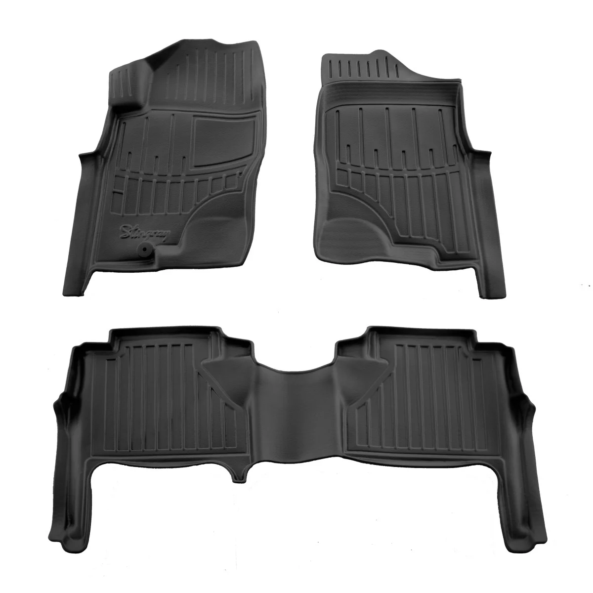 "3D pour NISSAN Navara (D40) (2005-2010), tapis voiture sur mesure image"