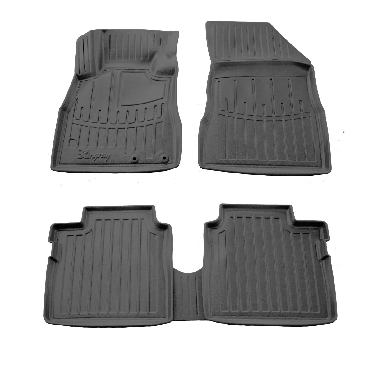 "Tapis auto 3D pour NISSAN Note II (E12) (2012+), en caoutchouc sur mesure image"